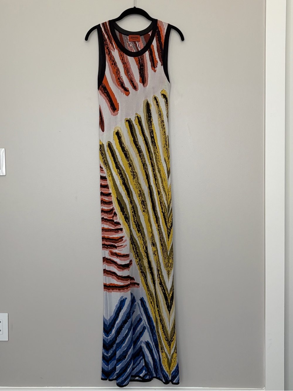 Missoni Multicolor Zigzag Maxi Dress